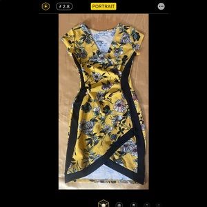 Flower Print Dress